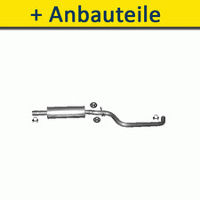 Mittelschalldämpfer mit Montagesatz für SEAT ALTEA TOLEDO 2.0 D 2004-2005