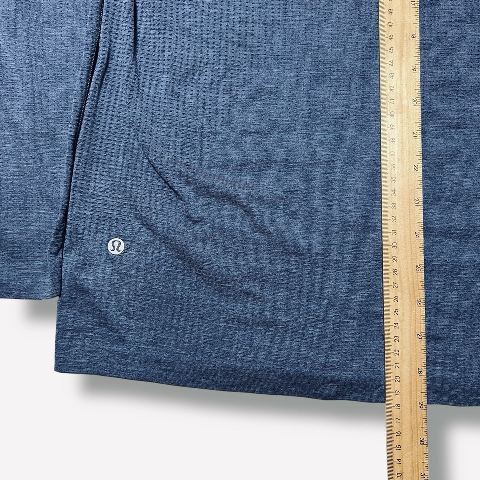 Sweat Homme Peloton Dreamblend Taille XL – Bleu Chiné Stretch – Occasion Parfait état