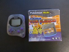 Nintendo Pokemon mini lila + Pokemon Puzzle Collection
