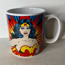 DC Comics Wonder Woman Comic Art Coffee Mug EXCELLENT