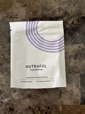 Nutrafol Postpartum Hair Growth Nutraceutical 120 Capsules-Refill Exp 6/27 New