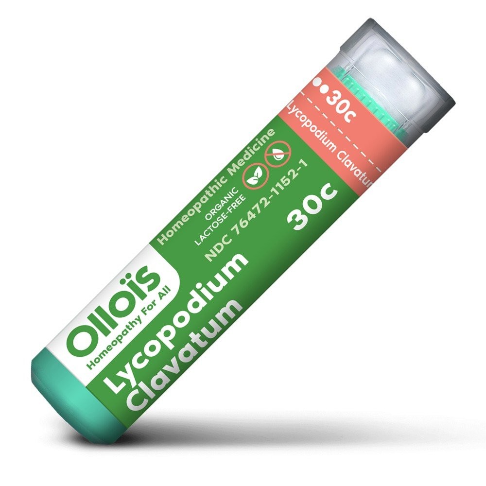 Ollois Homeopathics Органические гранулы Lycopodium Clavatum, не содержащие лактозы, 30C 80