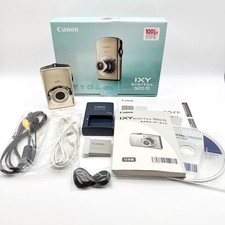 Canon IXY DIGITAL 920IS Silver Compact Digital Camera Tested Working Japan