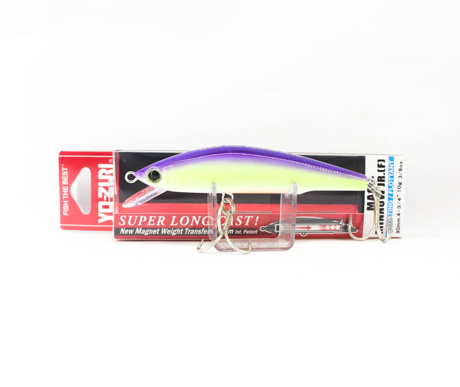 Yo Zuri Mag Minnow JR 90 Floating Lure R1531-BTRS (3483)