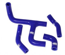 BLUE Samco Rad Hoses fit Husqvarna TI 250 'Y' Piece Race Design 2006-2009