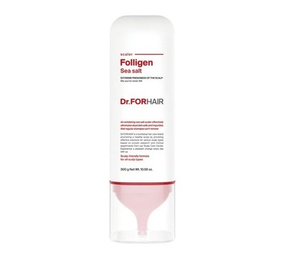 Dr. FORHAIR Folligen Sea Salt SCALER. 10.58oz 300g Eliminates Impurities