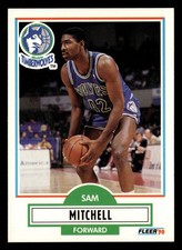 1990-91 Fleer - Sam Mitchell #114 (RC)