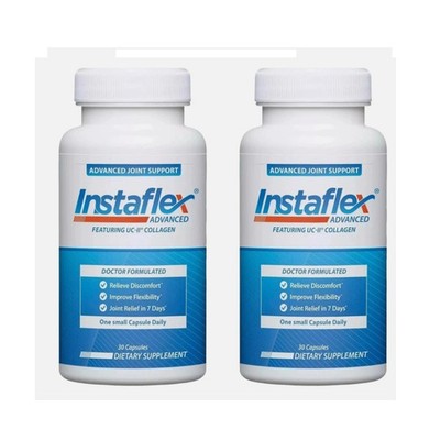 2 Packs Instaflex Advanced Joint Support Doctor Formulated 60 Capsules