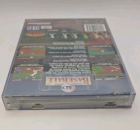 FACTORY SEALED 3D Baseball Sega Saturn 1996 New Small Tears (See Pics)