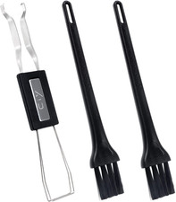 Keycap Puller Switch Puller Stainless Steel Keycap Removal Tool with 2 Pcs Keybo