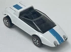 Vintage White Enamel 1970 Mattel Hot Wheels Redlines Jack Rabbit Special US
