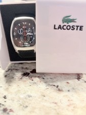 Lacoste Watch - Lacoste 2010326 / LC-10-1-14-0027 Rubber black/silver/red 23mm