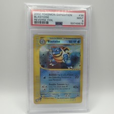 2002 Pokemon Expedition Base Set Blastoise Reverse Holo Rare #36 PSA 9  LOW POP on eBay