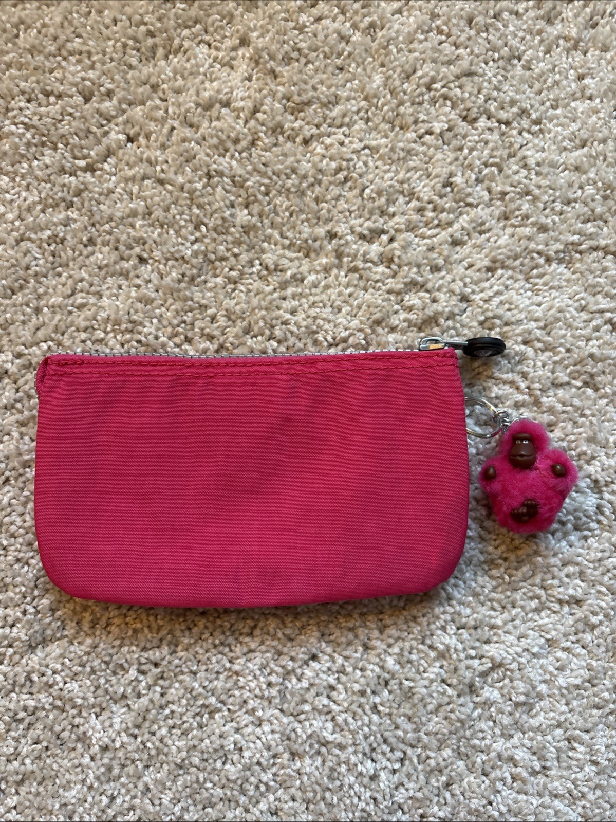 KIPLING CREATIVITY BERRY POUCH WITH MONKEY HANGTA… - image 4