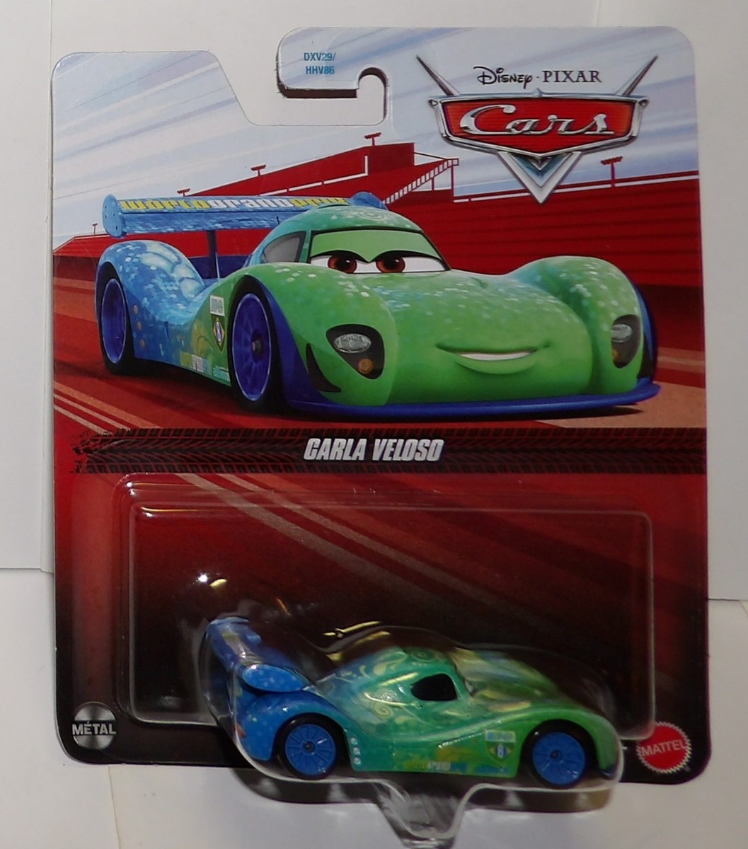 Disney Pixar Cars ~ CARLA VELOSO ~ World Grand Prix #8 Diecast
