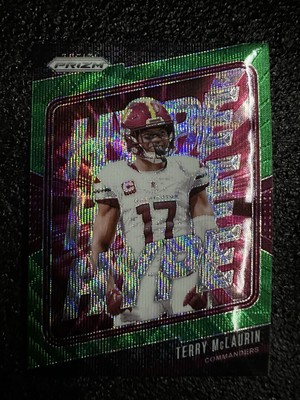 2024 Prizm Hype Terry Mclaurin Green Wave Prizm #12