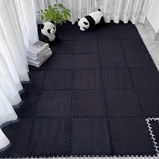 6-12Pc foam gym mats. Anti-slip, pet-friendly, soft surface. For home gyms/rooms