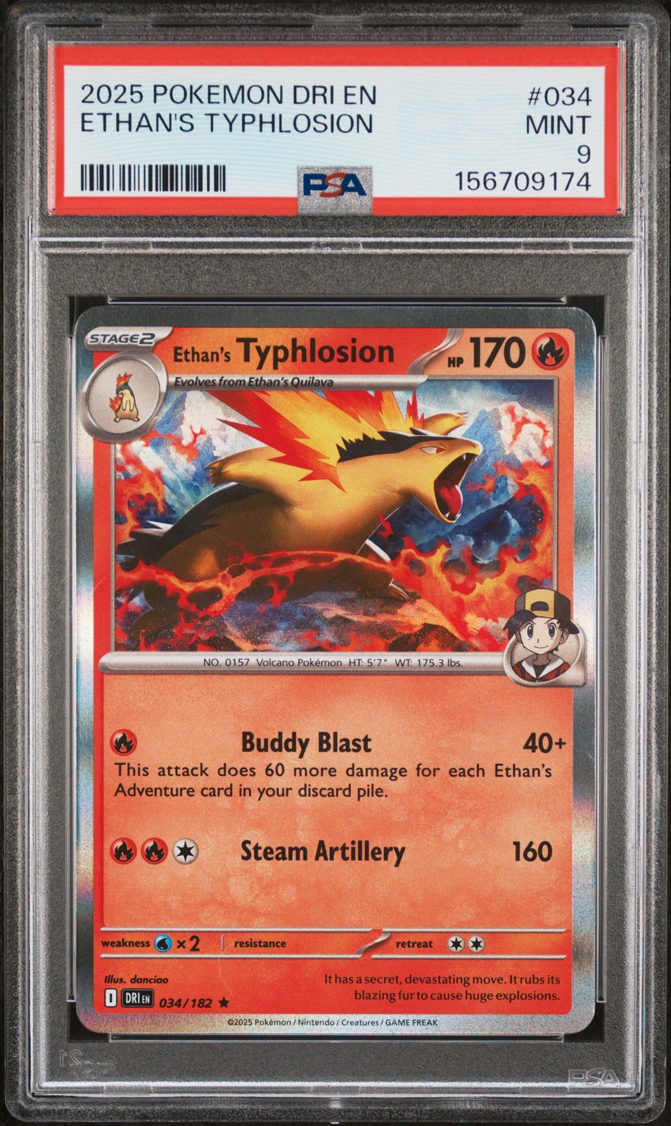 Ethan's Typhlosion #34