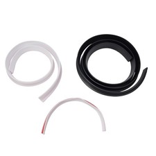 Silicone Bathroom Water Stopper Strip Shower Dam Dry Wet Separation Barrier AU