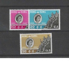 HONG KONG Yvert n° 191/193 neuf sans charnière