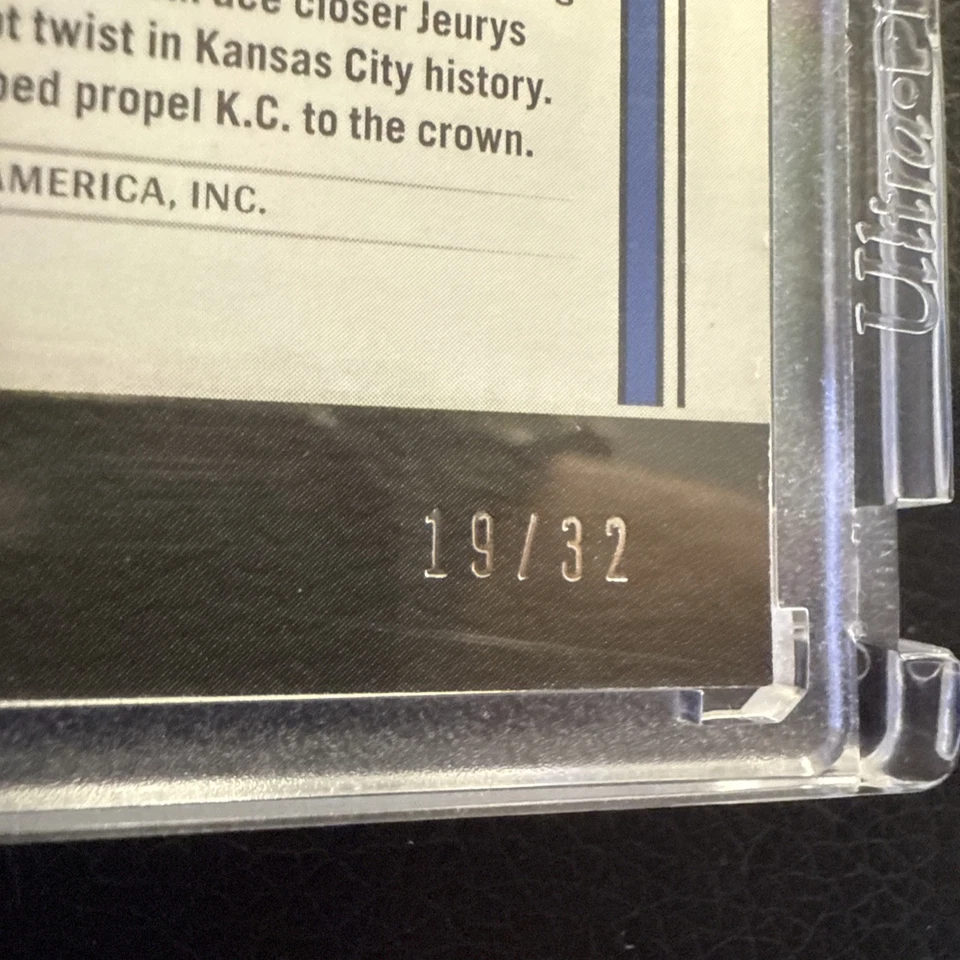 Panini Three And Two Timeless Moments Blue Signatures 2025 Alex Gordon 19/32 Foto 4 de 4