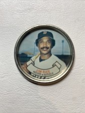 Jim Rice 1987 Topps Coin #21 Red Sox + 1984 Fun Foods Photo Pin