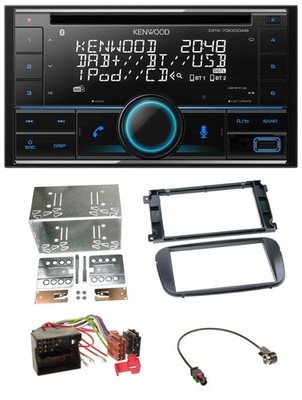 Kenwood CD 2DIN DAB USB MP3 Bluetooth Autoradio für Ford C-Max Galaxy Focus ab 2