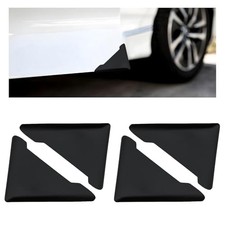 4 PCS Car Side Door Edge Guards, Anti-Collision Auto Side Door Black, 4 PCS