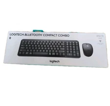 Logitech Bluetooth Compact Wireless Keyboard & Mouse Combo BLACK
