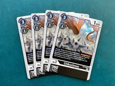 Chikurimon BT6-056 Playset Double Diamond Digimon Card Game x4
