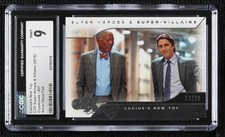 2019 DC CZX Super Heroes & Super-Villains Silver Foil 12/20 Lucius Fox #37 11ao
