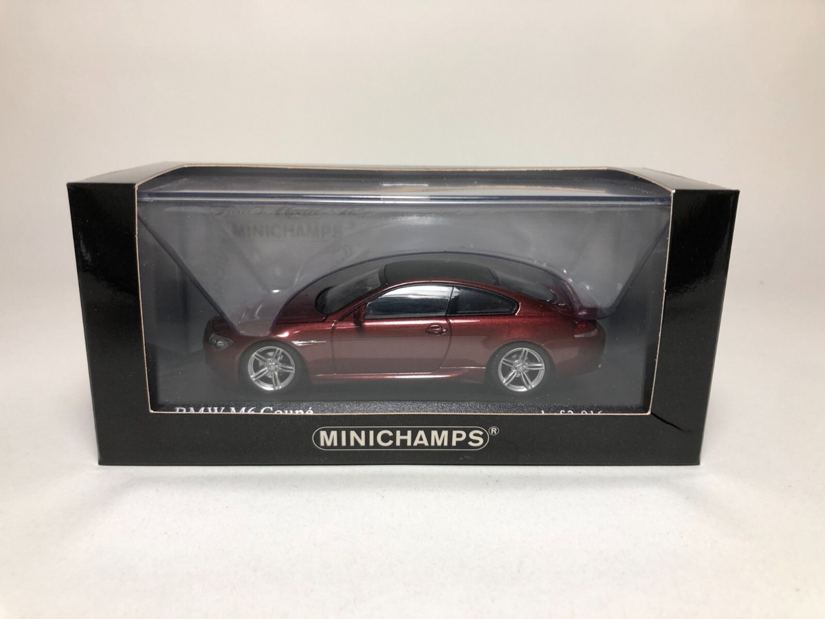 MINICHAMPS BMW M6 Coupe 限定モデル1/43 Minichamps 1/43 BMW M6 Coupe 2006 Dark red metallic | eBay
