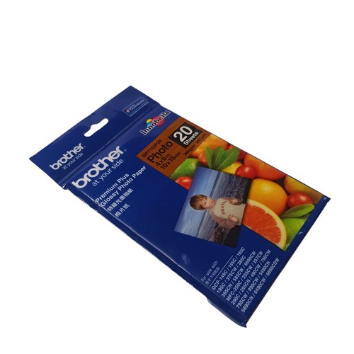 Brother Premium Plus Glossy Photo Paper - 20 Sheets 10 x 15cm 4 x 6 in Brand New - Picture 7 of 14