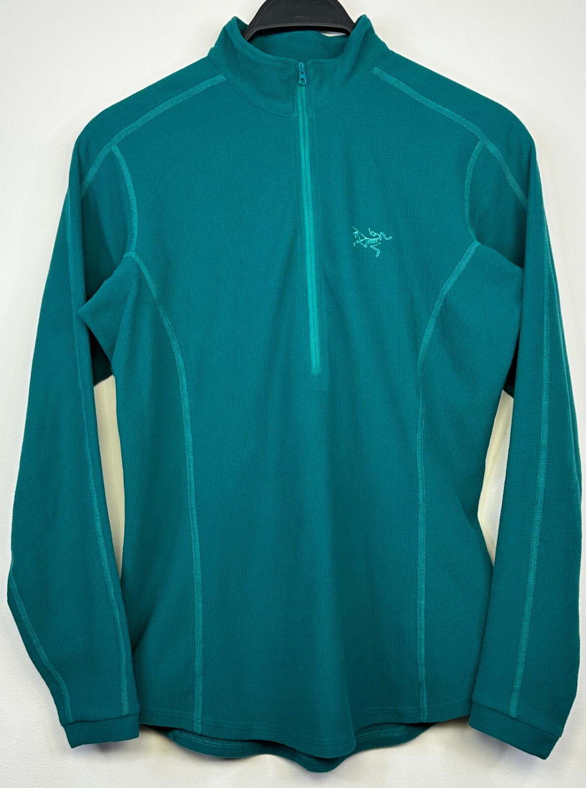 Arcteryx Women’s Half Zip Waffle Polartec Wind Pro Fleece Pullover