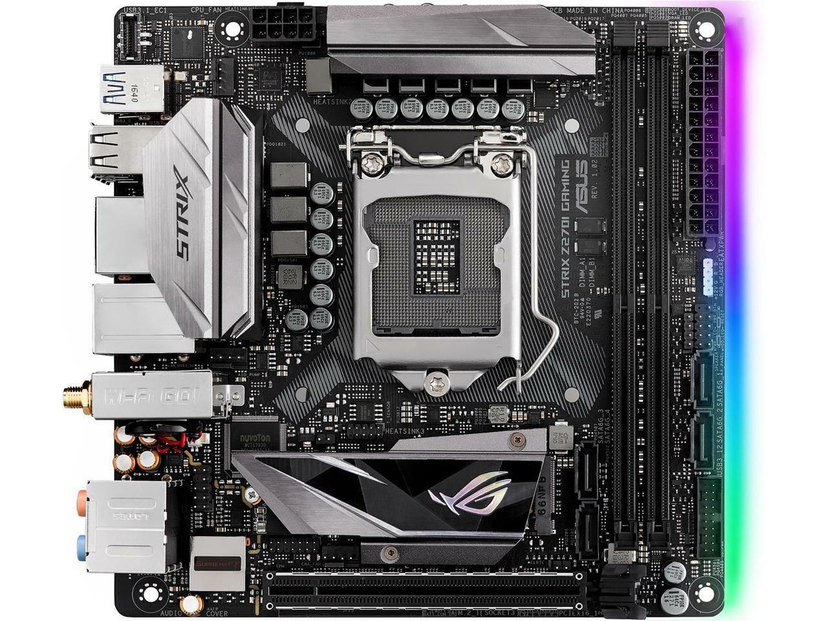 【ASUS】STRIX Z270I GAMING MOTHERBOARD ASUS ROG Strix Z270i Gaming Motherboard Review | KitGuru