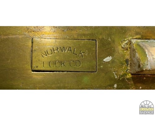 Mortise Lock, Norwalk, Brass Faceplate - Picture 4 of 5