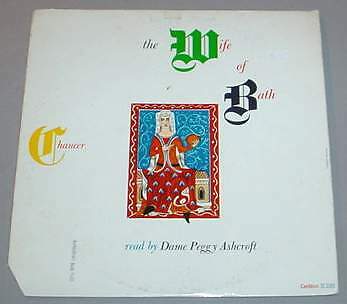 DAME PEGGY ASHCROFT LP - The Wife of Bath - Picture 1 of 1