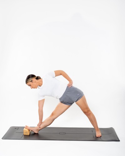 Yogikuti Quarter Round Yoga Block provide Support & Stability during Asanas - Picture 5 of 5