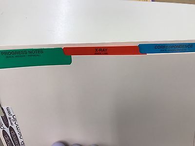 Chart Dividers For Medical Records