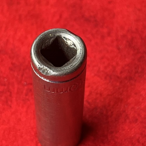MASTER CRAFT PRO CR-V DEEP SOCKET, 10MM, 1/4” DRIVE, 6 POINT (t44) - Picture 6 of 6