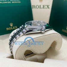 Rolex 126300 Datejust 41mm Blue Index Dial Jubilee Bracelet Stainless Steel 10