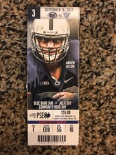2017 PENN STATE NITTANY LIONS VS GEORGIA STATE TICKET STUB 9/16 COLLEGE FOOTBALL