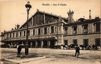 CPA AK MARSEILLE Bahnhof St-Charles (403449)