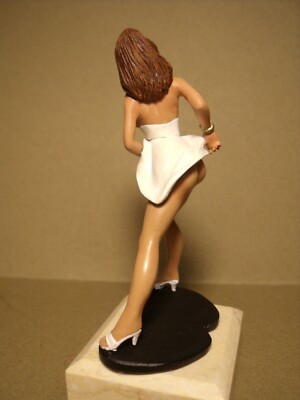 1/18 Figure Girl Caroline Vroom Unpainted Autoart Kyosho Mcg Norev