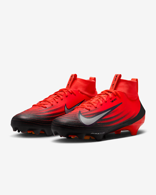 Nike Zoom Vapor Pro 1‎ Bright Crimson Orange/Black Football Cleats Men Size 9 Nike Vapor Pro 1 NRG  main image 3