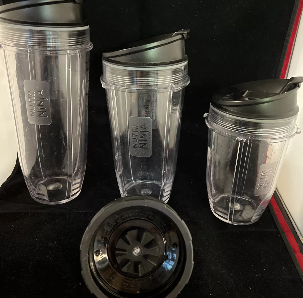 Ninja duo Blender 1500 Single Serve 24oz 18oz 32oz Cups w