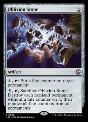 MTG Commander MH3 R Oblivion Stone #0303