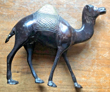 Wielbłąd Dromedar Rzeźba Mosiądz Maroko