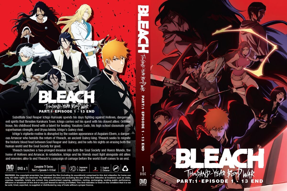 Bleach: Sennen Kessen-Hen (VOL.1 - 13End) ~ English Dubbed Version ~ DVD ~