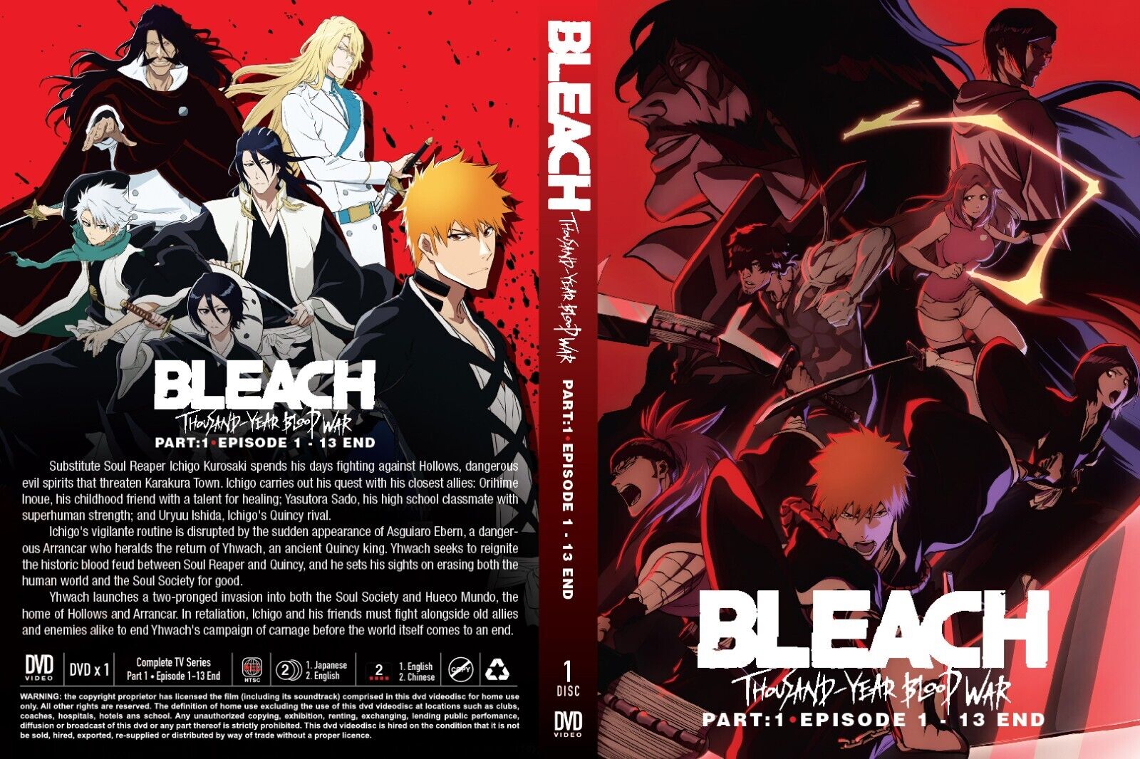 Final da primeira parte de Bleach: Thousand-Year Blood War terá